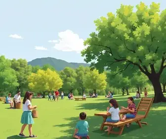 Família no Parque